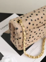Chanel 26A Leopard Dot Flap Bag - Image 6