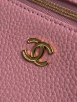 Chanel Lychee Calfskin Box Bag with Chain Strap - Image 6