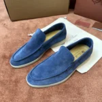Loro Piana Summer Walk Men's Moccasin Shoes