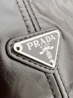 Prada Soft Lux Aimee Large Leather Shoulder Bag 35cm - Image 6