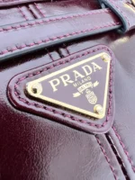 Prada LuxSoft Bonnie Mini Leather Bag 23.5cm - Image 6