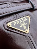 Prada LuxSoft Bonnie Mini Leather Bag 23.5cm - Image 6