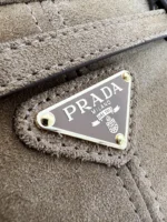 Prada LuxSoft Bonnie Suede Bag 32cm - Image 6
