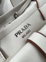 Prada Route Leather Tote Bag 28cm - Image 6