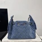 Chanel OHANEL 26A Denim Handbag - Image 6