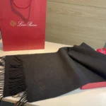 Loro Piana Wool Fringed Scarf 30x185cm - Image 6