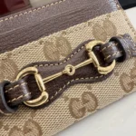 Gucci Primavera Horsebit GG Card Holder 10cm - Image 6