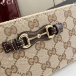 Gucci Primavera Horsebit GG Zip Around Wallet 19cm - Image 6