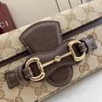 Gucci Primavera Horsebit GG Canvas Chain Shoulder Bag 21cm - Image 6