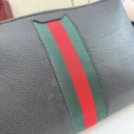 Gucci Primavera Web Stripe Leather Document Pouch 34cm - Image 6