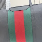 Gucci Primavera Web Stripe Leather Tote Bag 39cm - Image 6