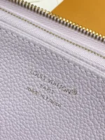 Louis Vuitton Zippy Wallet Monogram Empreinte Misty Lilac 19.5cm - Image 6