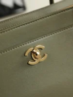 Chanel 26S Cerf Tote Bag Grained Calfskin 39cm - Image 6
