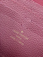 Louis Vuitton Monogram Empreinte Zip Wallet Bordeaux 19cm - Image 6