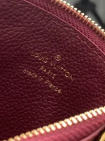 Louis Vuitton Romy Card Holder Monogram Empreinte Bordeaux 12cm - Image 6