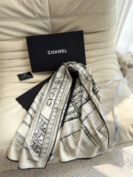 Chanel Velvet Large Square Scarf 140*140cm - Image 6