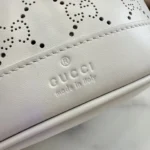 Gucci Generation Perforated GG Leather Bucket Bag 15.5cm - Image 6