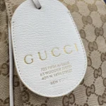 Gucci NY Paparazzo GG Canvas Top Handle Bag 37cm - Image 6