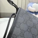 Gucci Essence Classic GG Document Pouch Black 34cm - Image 6