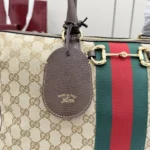 Gucci Borsetto Horsebit GG Canvas Boston Bag 38.5cm - Image 6