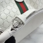 Gucci Giglio Large Perforated GG Leather Tote Bag with Pouch - Image 6