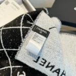 Chanel Double-Sided Diamond Logo Scarf 198*68cm - Image 6