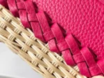 Louis Vuitton Capucines Mini Rattan Basket Bag Fuchsia 21cm - Image 6