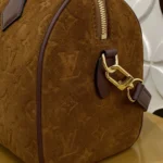Louis Vuitton Speedy Bandouliere 25 Suede M2A383 - Image 6
