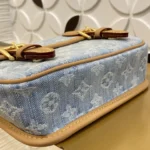 Louis Vuitton Satchel Mini Crossbody Bag Denim M2A647 - Image 6