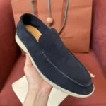 Loro Piana Summer Walk Men's Suede Moccasin FAE8124 W000 - Image 5