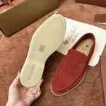 Loro Piana Summer Walk Men's Suede Moccasin FAE8124 L0AU - Image 5