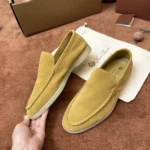 Loro Piana Summer Walk Men's Suede Moccasin FAE8124 D06N - Image 6