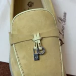 Loro Piana Summer Charms Walk Women's Suede Moccasin FAL5899 20F7 - Image 6