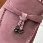 Loro Piana Summer Charms Walk Women's Suede Moccasin FAE5444 30AT - Image 6