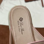 Loro Piana Charms Walk Babouche Women's Suede Mule FAL5900 3873 - Image 6