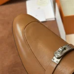 Hermès Kelly Leather Mule - Image 6