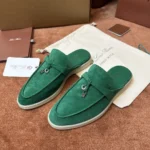 Loro Piana Babouche Charms Walk Women's Suede Mule FAI1543 50PR