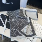 Chanel Velvet Large Square Scarf 140*140cm - Image 6