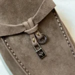 Loro Piana Babouche Charms Walk Women's Suede Mule FAI1543 50KZ - Image 6