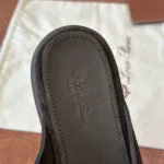 Loro Piana Babouche Walk Men's Suede Mule FAM3488 H1A1 - Image 2