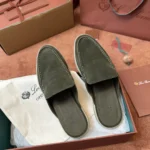 Loro Piana Babouche Walk Men's Suede Mule FAM3488 50ZK - Image 7