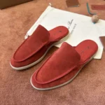 Loro Piana Babouche Walk Men's Suede Mule FAM3488 L0AU