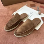 Loro Piana Babouche Walk Men's Suede Mule FAM3488 H0L5