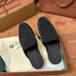 Loro Piana Babouche Walk Men's Suede Mule FAM3488 W000 - Image 6