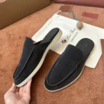 Loro Piana Babouche Walk Men's Suede Mule FAM3488 MB97 - Image 7