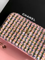 Chanel CF Sequined SO Handbag 21cm - Image 7
