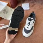 Hermès Suede Calfskin Sneaker - Image 7