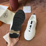 Hermès Suede Calfskin Sneaker - Image 7