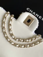 Chanel CF Sequined SO Handbag 21cm - Image 7