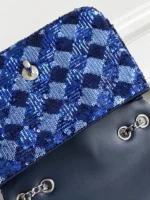 Chanel CF Sequined SO Handbag 21cm - Image 7